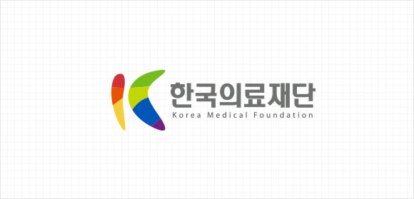 한국의료재단 영문포함 로고타입